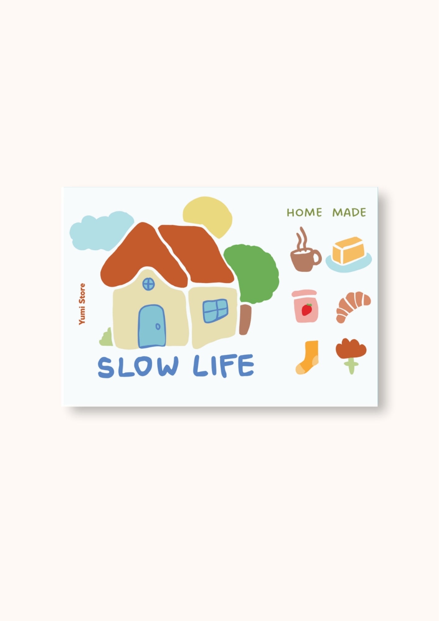 Transfert Thermocollant "SLOW LIFE"