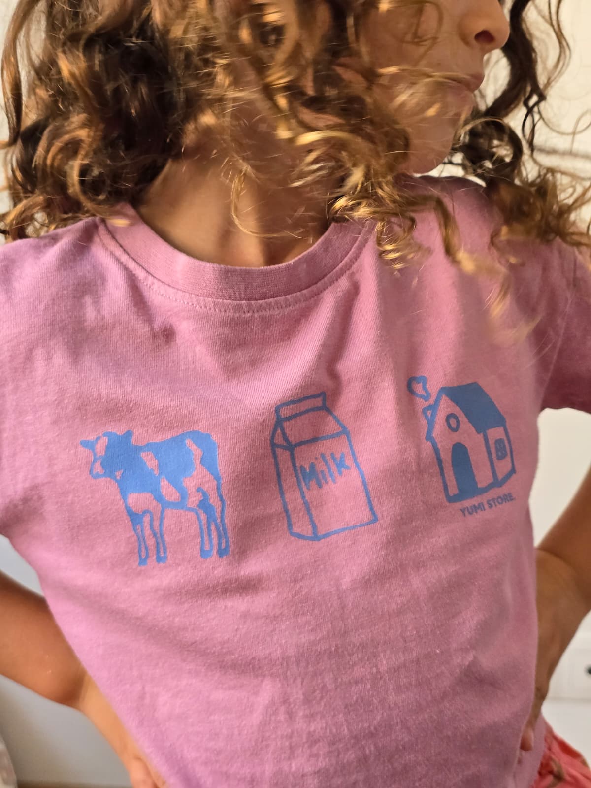 Transfert thermocollant "MILK"