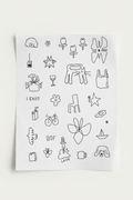 Mockup A4 - Doodles