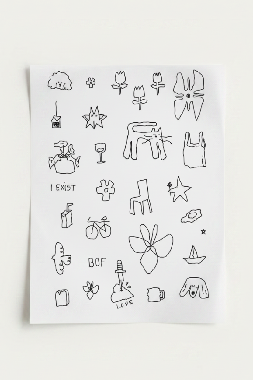 Mockup A4 - Doodles