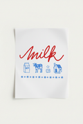 Mockup A4 - Milk