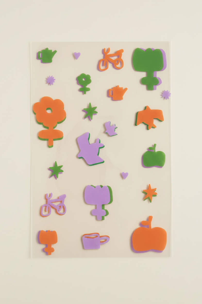 Mockup papel termotransferible zoom